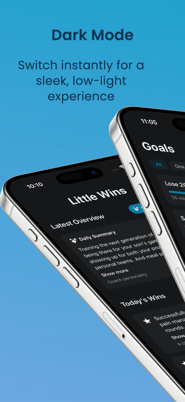 little wins in dark mode